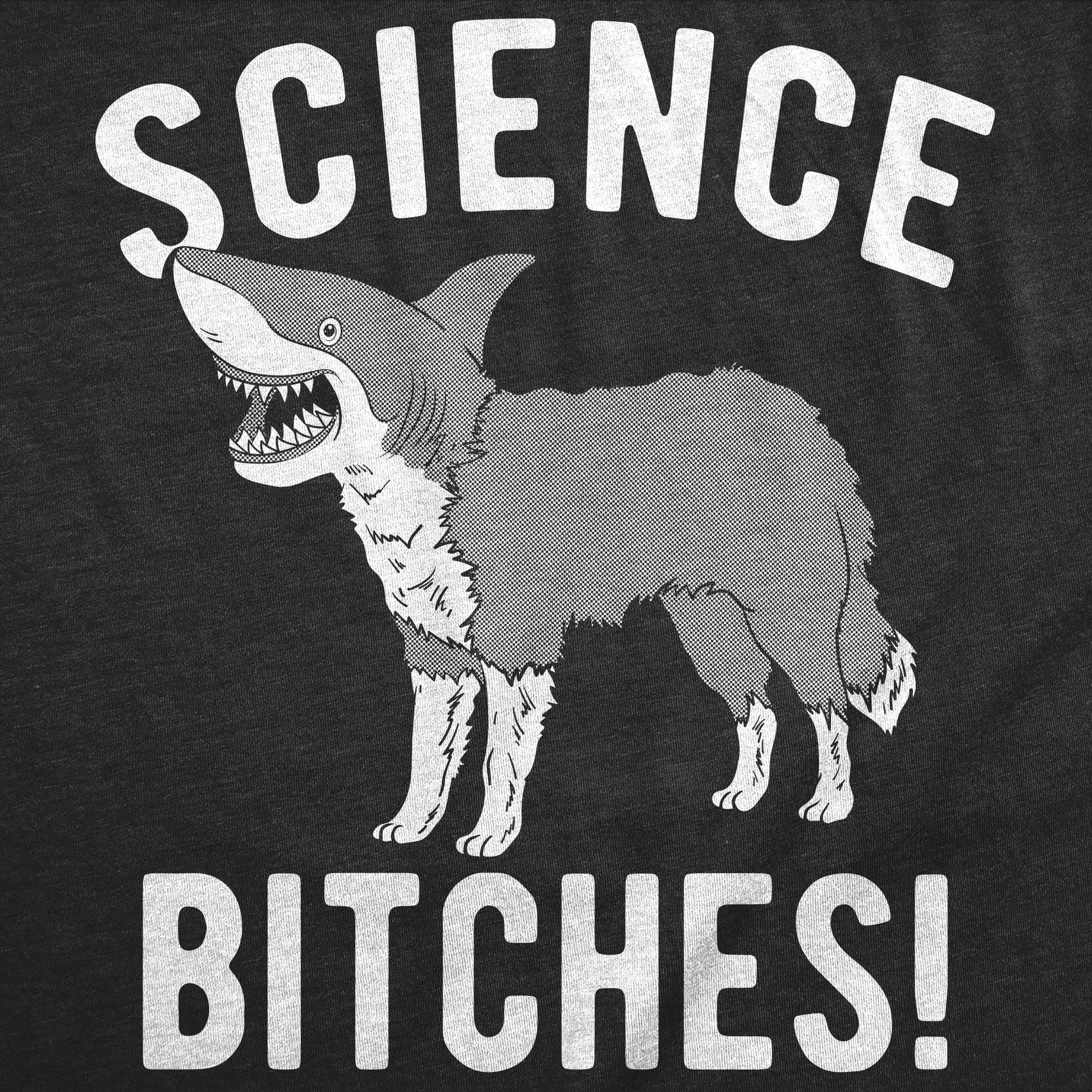 Science Bitches Women's T Shirt Hoodie, Sweatshirt | InkThreadWorks.com (Image 2)