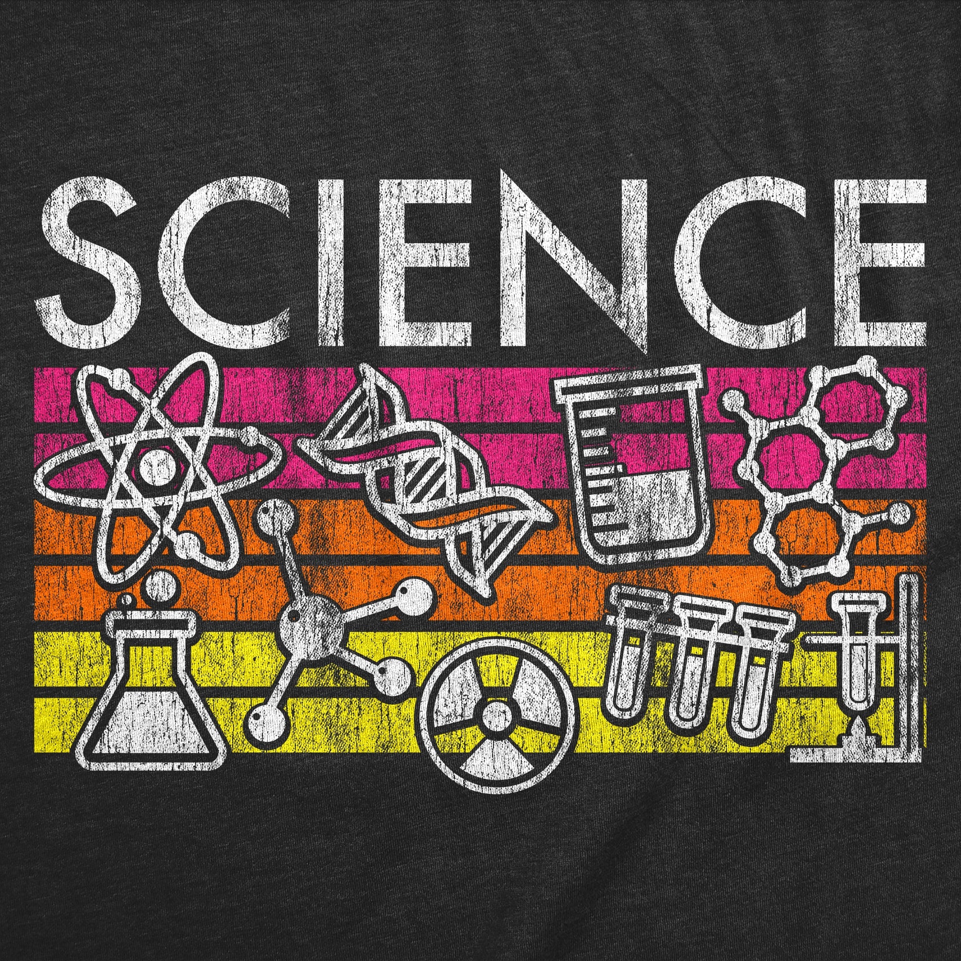 Science Stripes Men's T Shirt Hoodie, Sweatshirt | InkThreadWorks.com (Image 2)