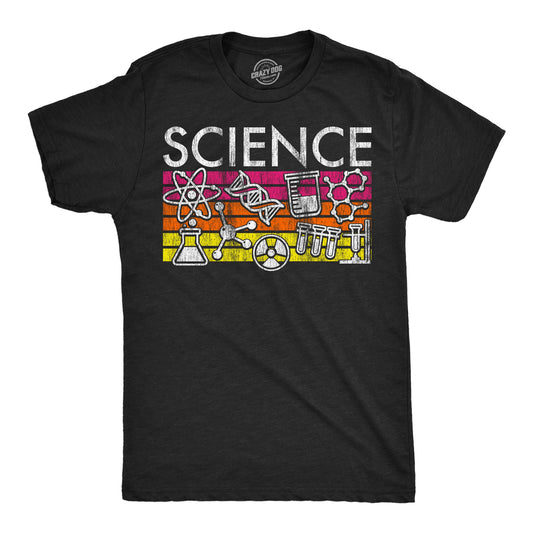 Science Stripes Men's T Shirt Hoodie, Sweatshirt | InkThreadWorks.com (Image 1)