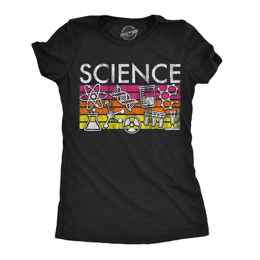 Science Stripes Women's T Shirt Hoodie, Sweatshirt | InkThreadWorks.com (Image 1)