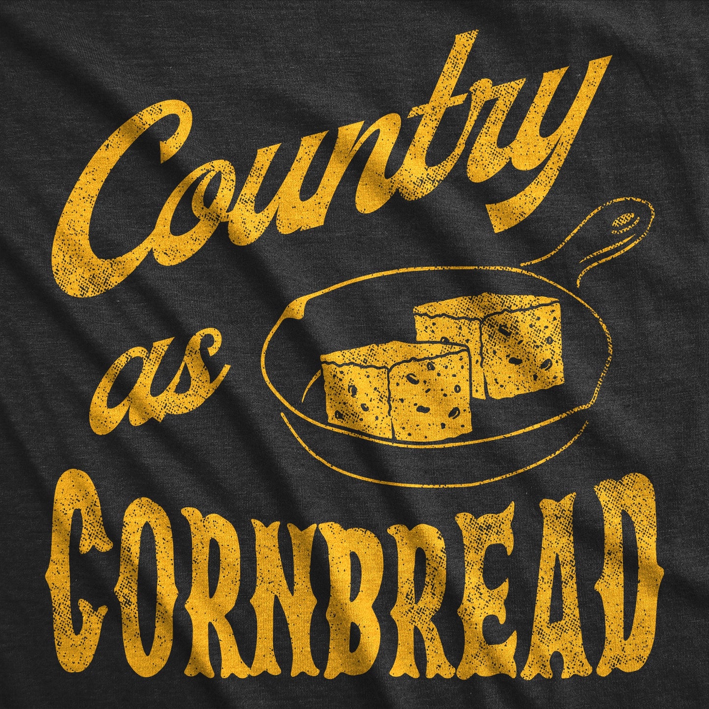 Country As Cornbread Women's T Shirt Hoodie, Sweatshirt | InkThreadWorks.com (Image 2)