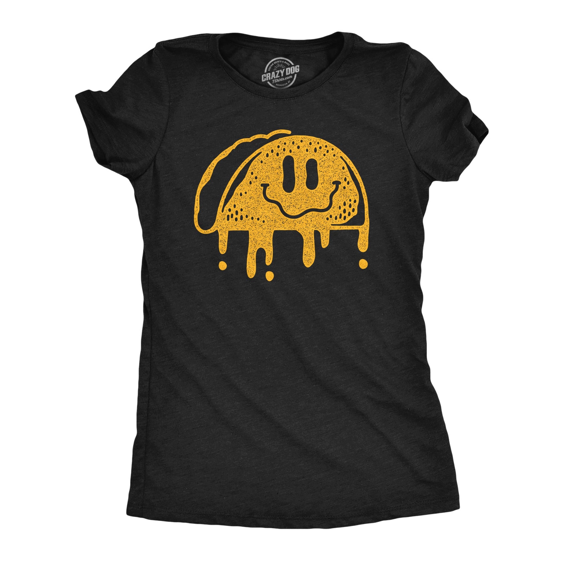 Dripping Taco Smile Women's T Shirt Hoodie, Sweatshirt | InkThreadWorks.com (Image 1)