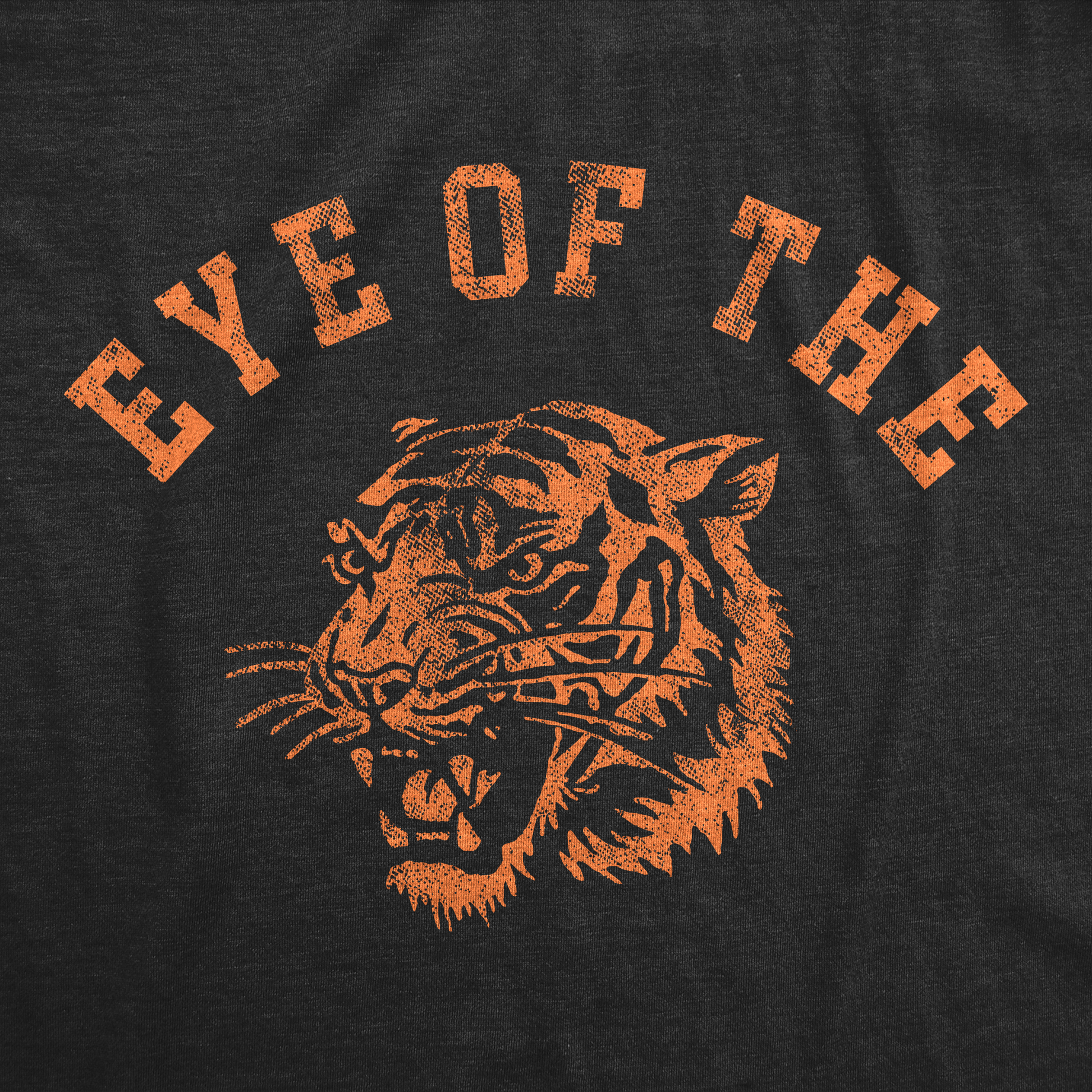 Eye Of The Tiger Men's T Shirt Hoodie, Sweatshirt | InkThreadWorks.com (Image 2)