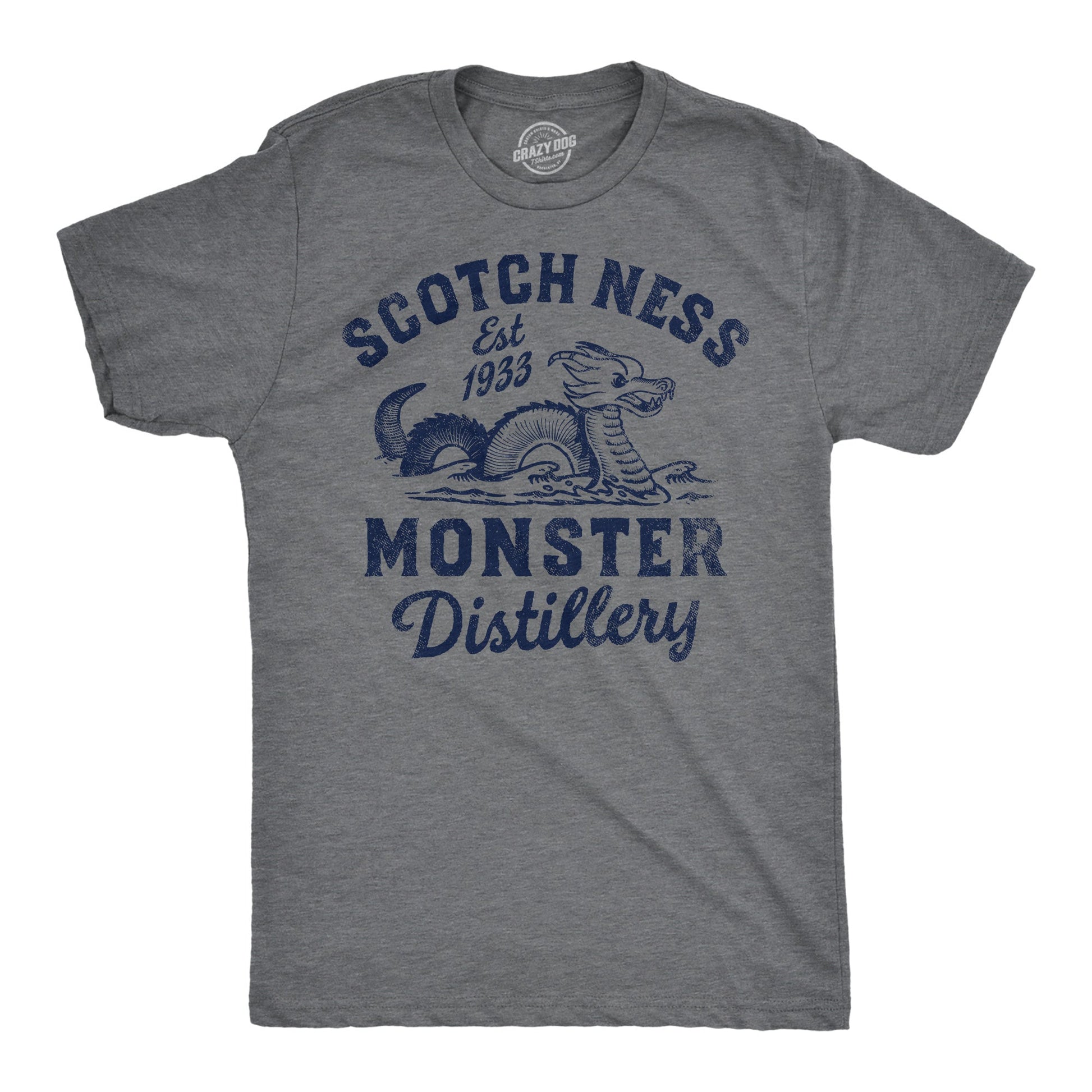 Scotch Ness Monster Distillery Men's T Shirt Hoodie, Sweatshirt | InkThreadWorks.com (Image 1)