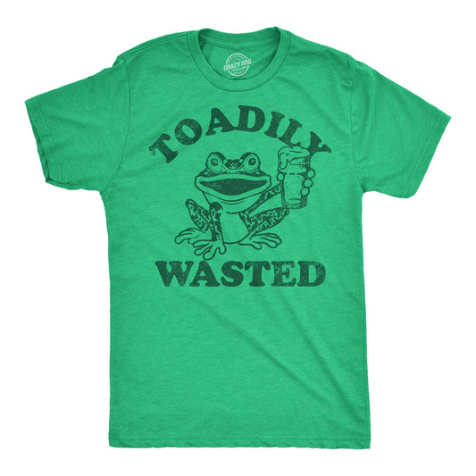 Toadily Wasted Men's T Shirt Hoodie, Sweatshirt | InkThreadWorks.com (Image 1)