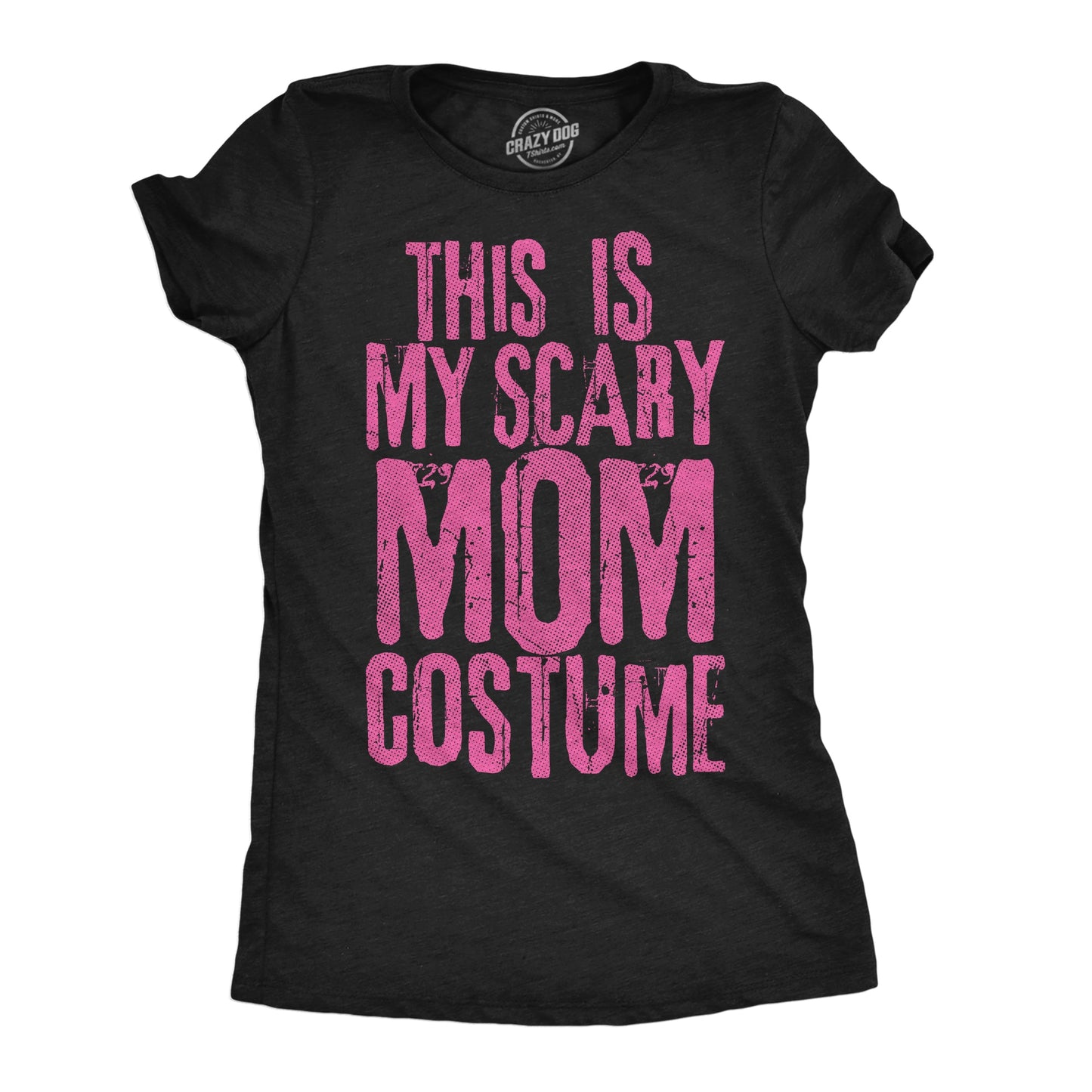 This Is My Scary Mom Costume Women's T Shirt Hoodie, Sweatshirt | InkThreadWorks.com (Image 1)