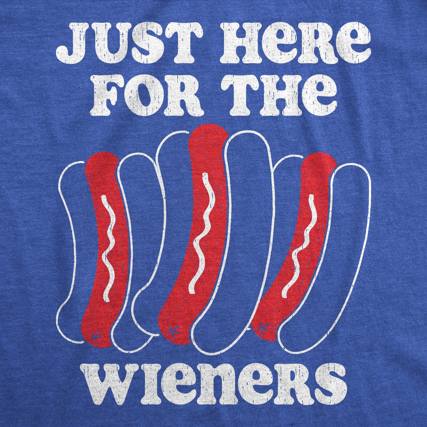 Just Here For The Wieners Men's T Shirt Hoodie, Sweatshirt | InkThreadWorks.com (Image 2)