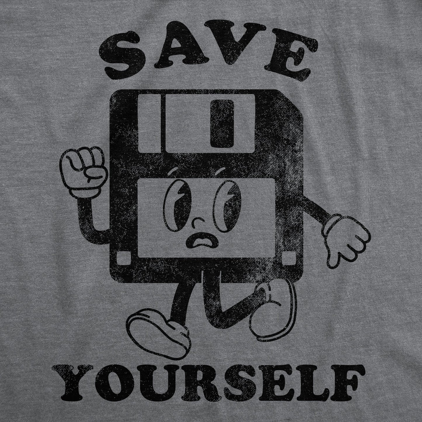 Save Yourself Men's T Shirt Hoodie, Sweatshirt | InkThreadWorks.com (Image 2)