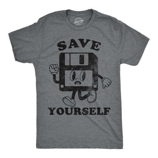 Save Yourself Men's T Shirt Hoodie, Sweatshirt | InkThreadWorks.com (Image 1)