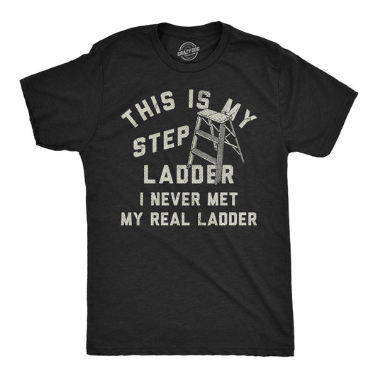 This Is My Step Ladder Men's T Shirt Hoodie, Sweatshirt | InkThreadWorks.com (Image 1)