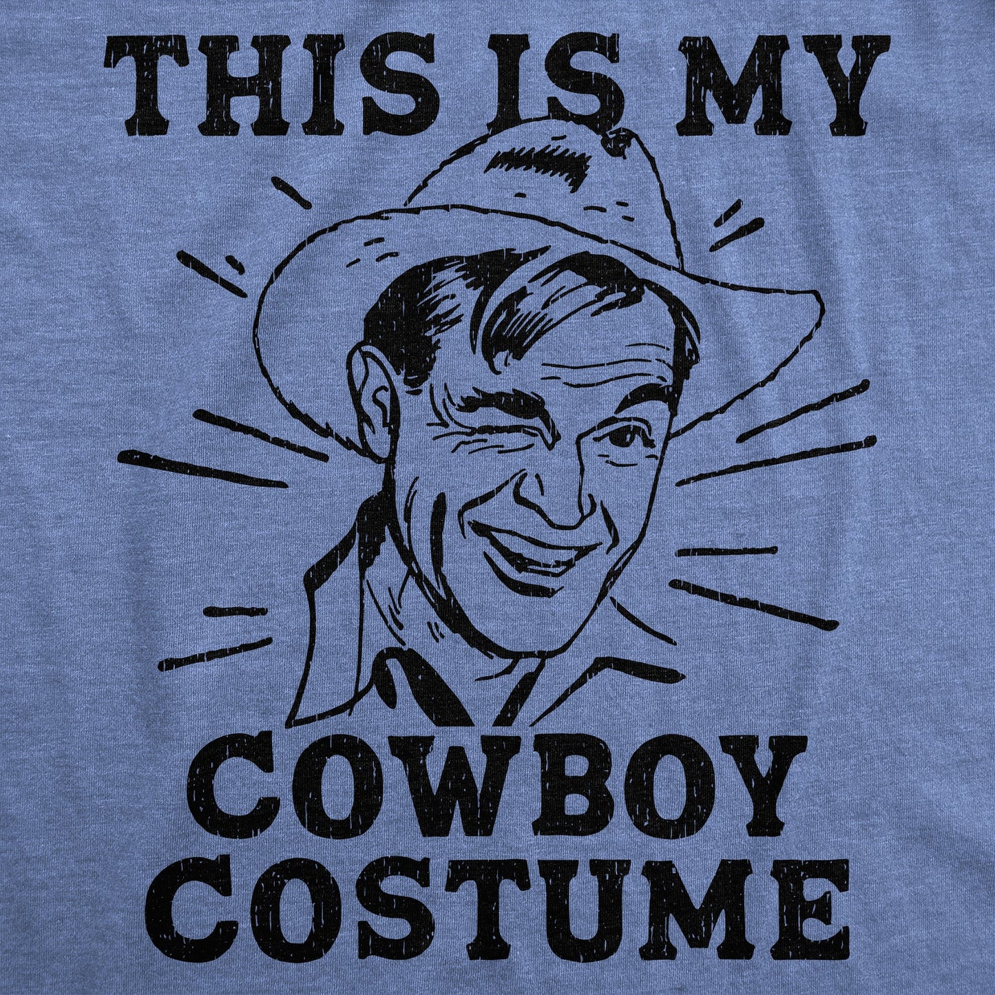 This Is My Cowboy Costume Men's T Shirt Hoodie, Sweatshirt | InkThreadWorks.com (Image 2)