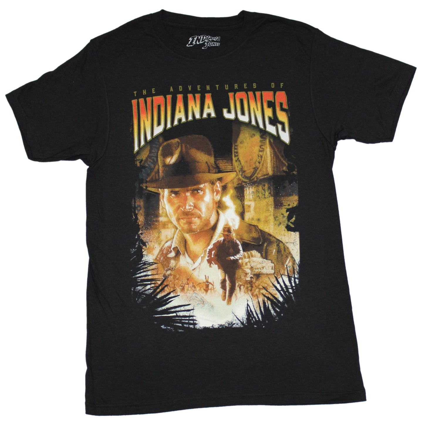 Indiana Jones Mens T-Shirt - The Adventures Photo Collage