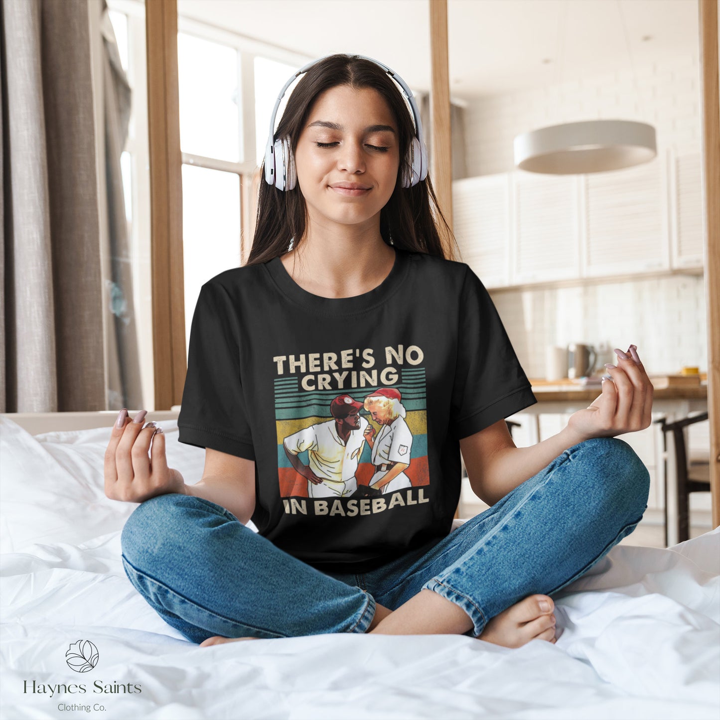 There'S Crying Baseball Vintage League Own Movie Baseball Comedy Film Gif (2)