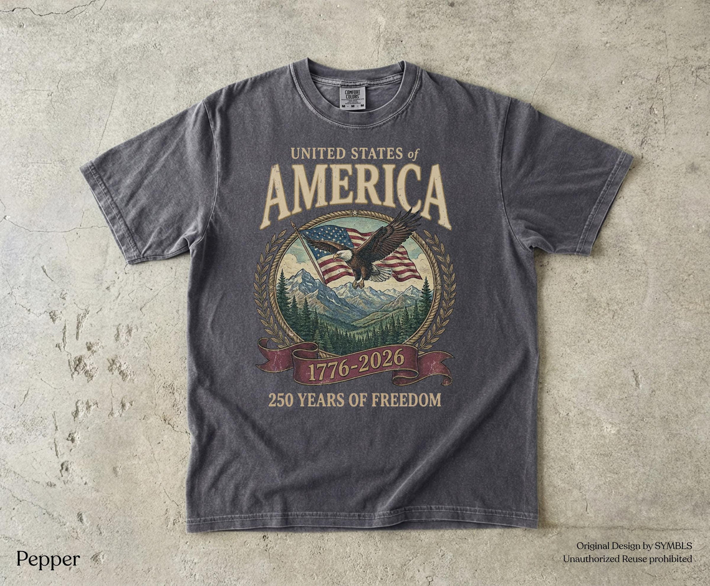America 250th Anniversary 90s Comfort Colors Y2k Oversized Patriotic Usa Streetwear (2)