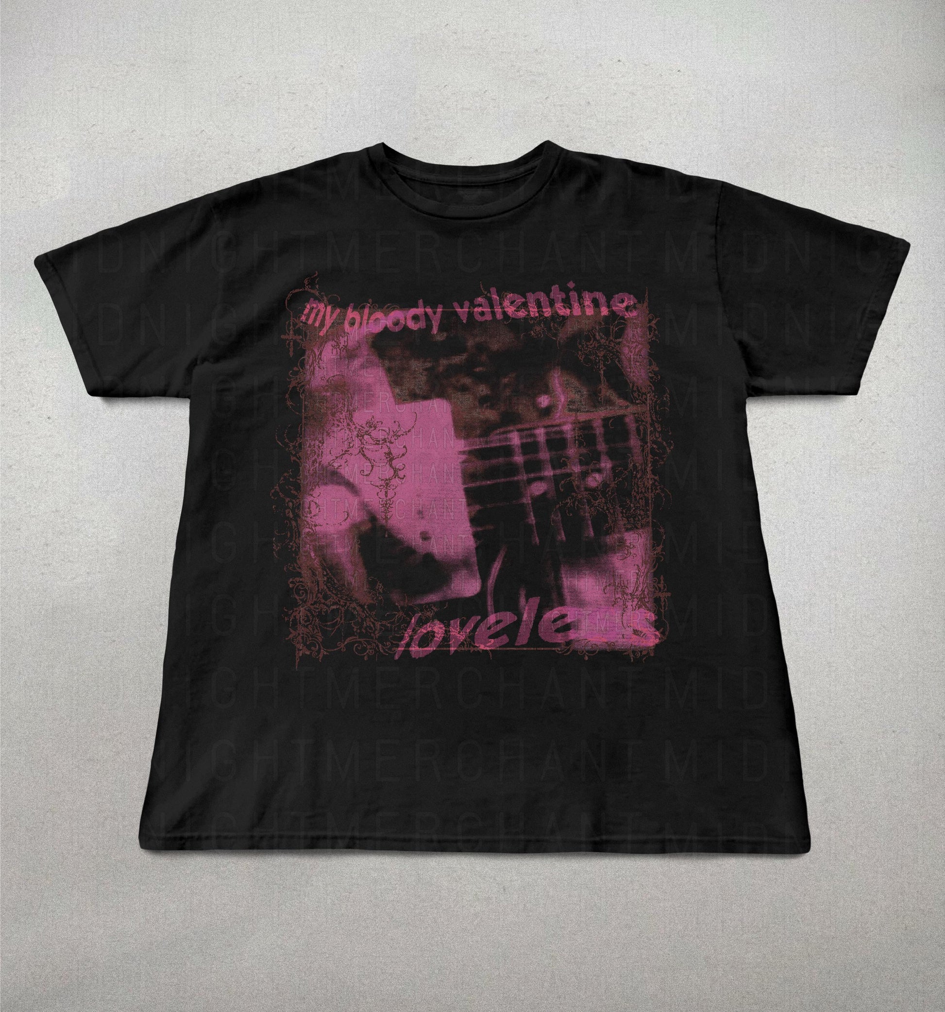 Bloody Valentine Loveless 90s Shoegaze Band Tee 90s Retro Y2k Loveless Tee (2)