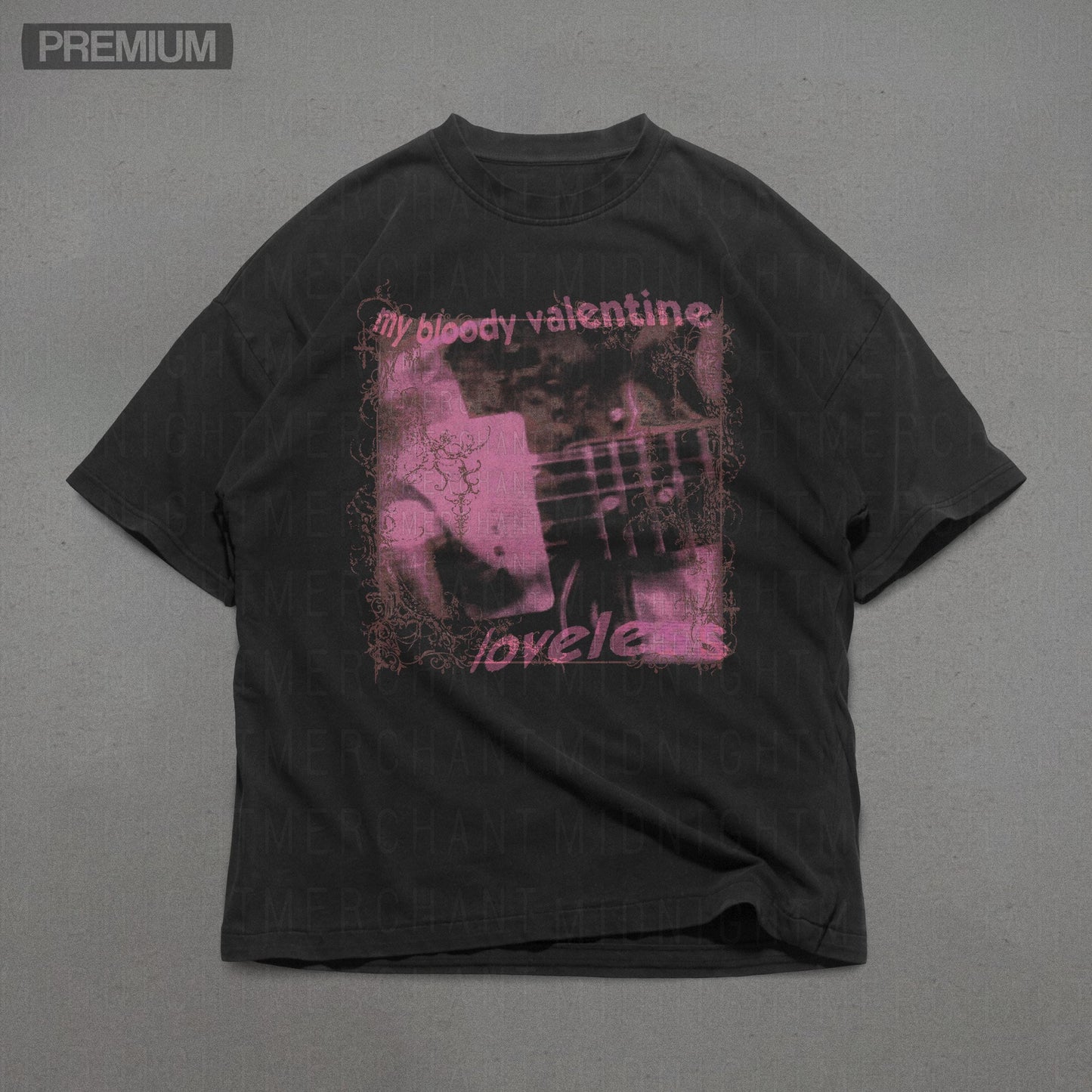 Bloody Valentine Loveless Comfort Colors 90s Shoegaze Band Tee 90s Retro Y2k Band (2)