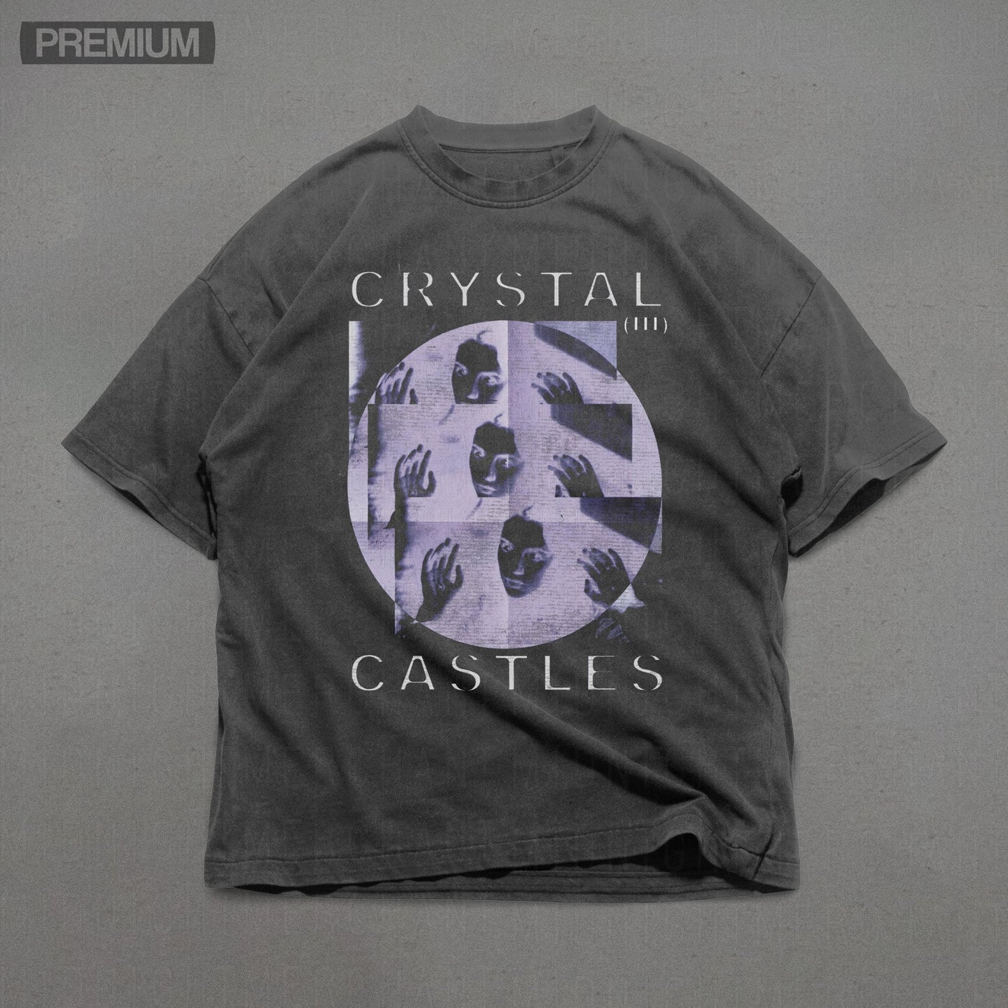 Crystal Castles Comfort Colors Y2k 2000s Music Tee Retro Band Crystal Castles (2)