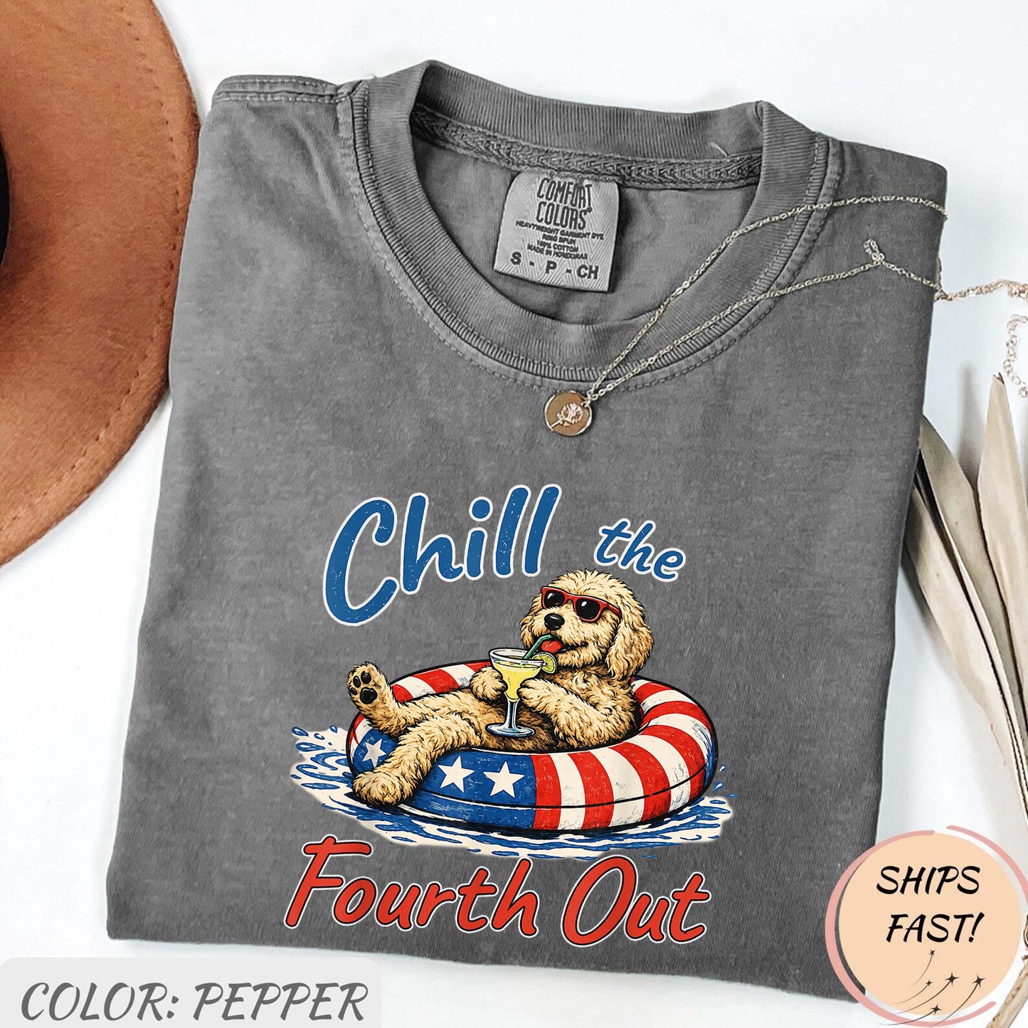 Chill Fourth Goldendoodle Dog Lover Unisex T-shirt, Sweatshirt, Hoodie (2)