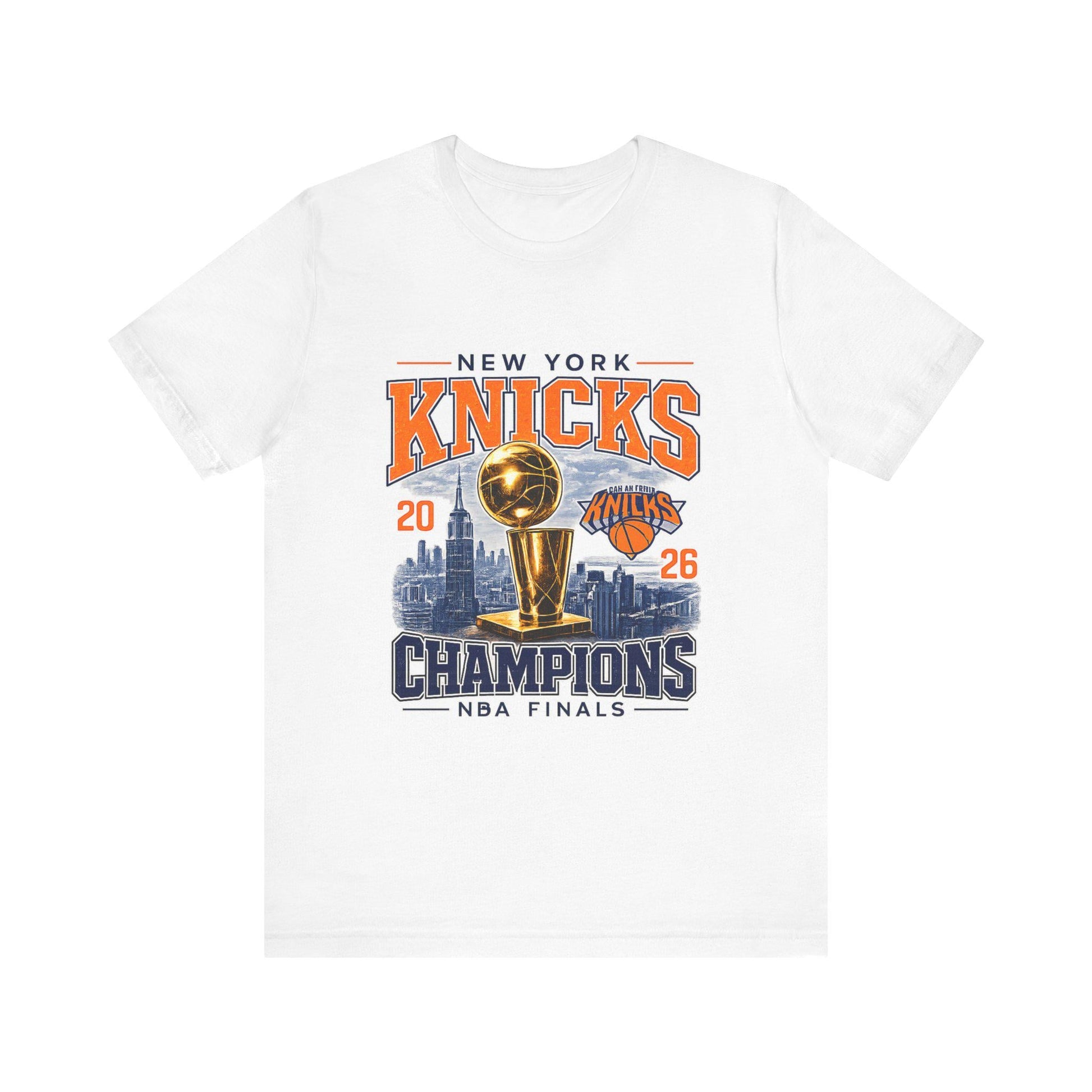 York Knicks Champions Tee 2026 Nba Finals Trophy City Skyline (2)
