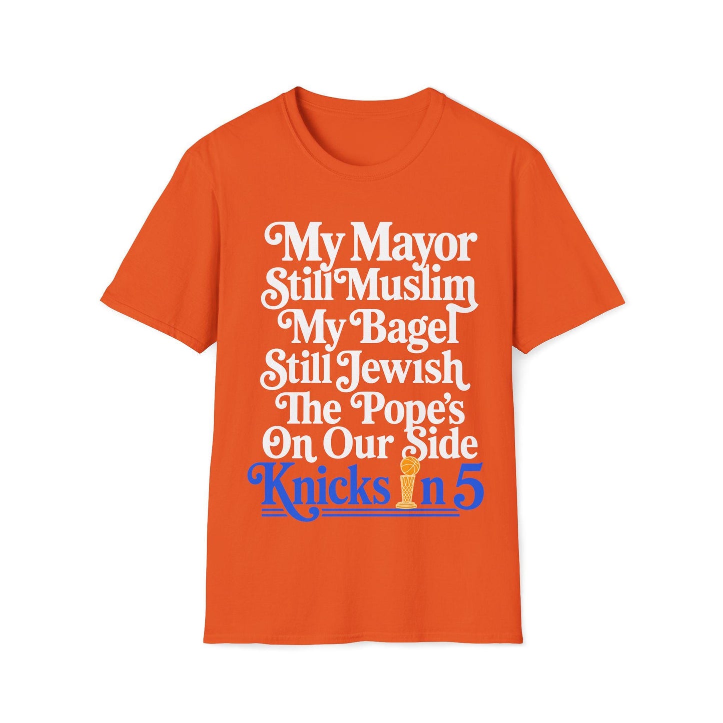 Mayor Still Muslim Bagel Still Jewish Pope'S Side Knicks (2)
