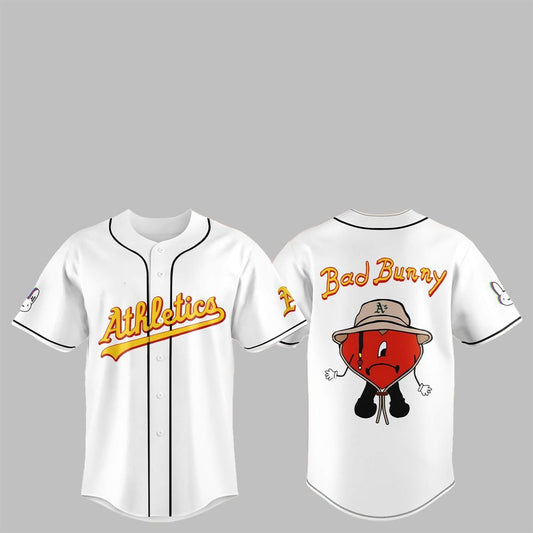 2025 Athletics Bad Bunny Jersey - Grishko.com