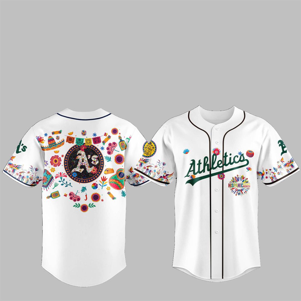 2025 Athletics National Hispanic Heritage Month Jersey - Grishko.com