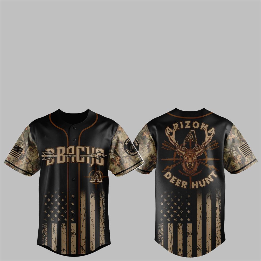 2025 Diamondbacks Deer Hunting Jersey - Grishko.com