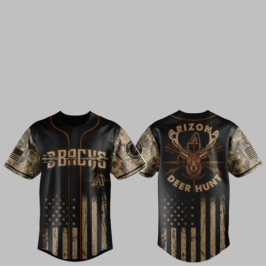 2025 Diamondbacks Deer Hunting Jersey - Grishko.com