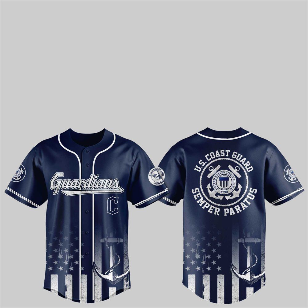 2025 Guardians US Coast Guard Semper Paratus Jersey - Grishko.com