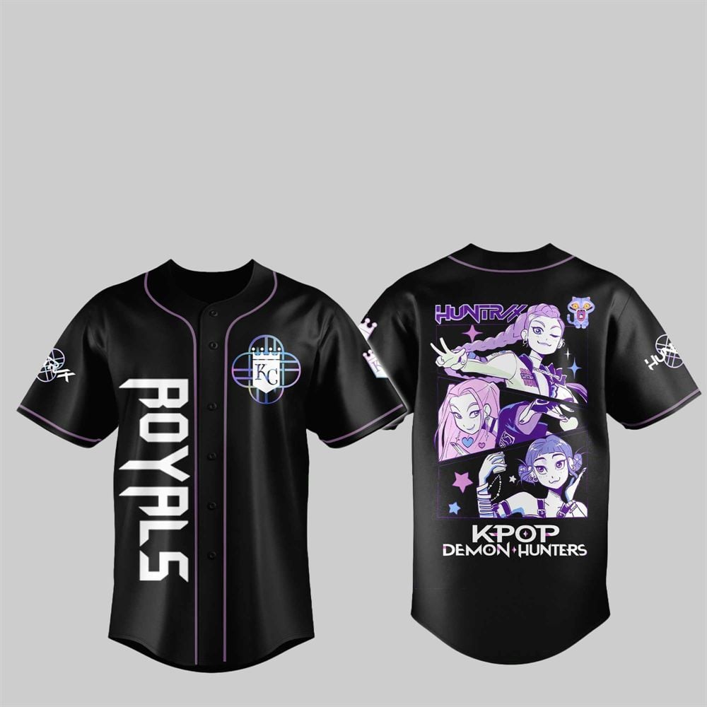 2025 KC Royals KPop Demon Hunters Jersey - Grishko.com