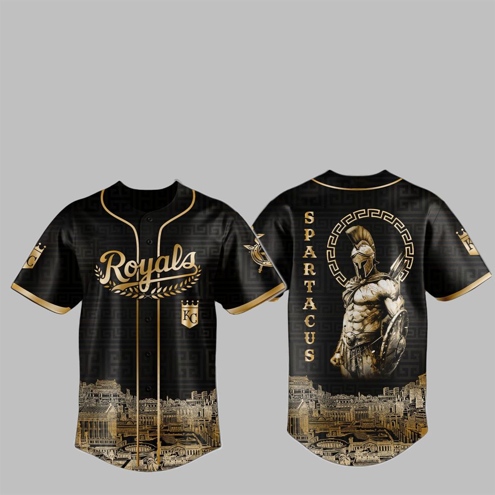 2025 KC Royals Spartacus Jersey - Grishko.com