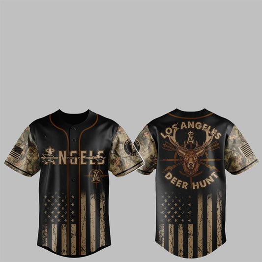 2025 LA Angels Deer Hunting Jersey - Grishko.com