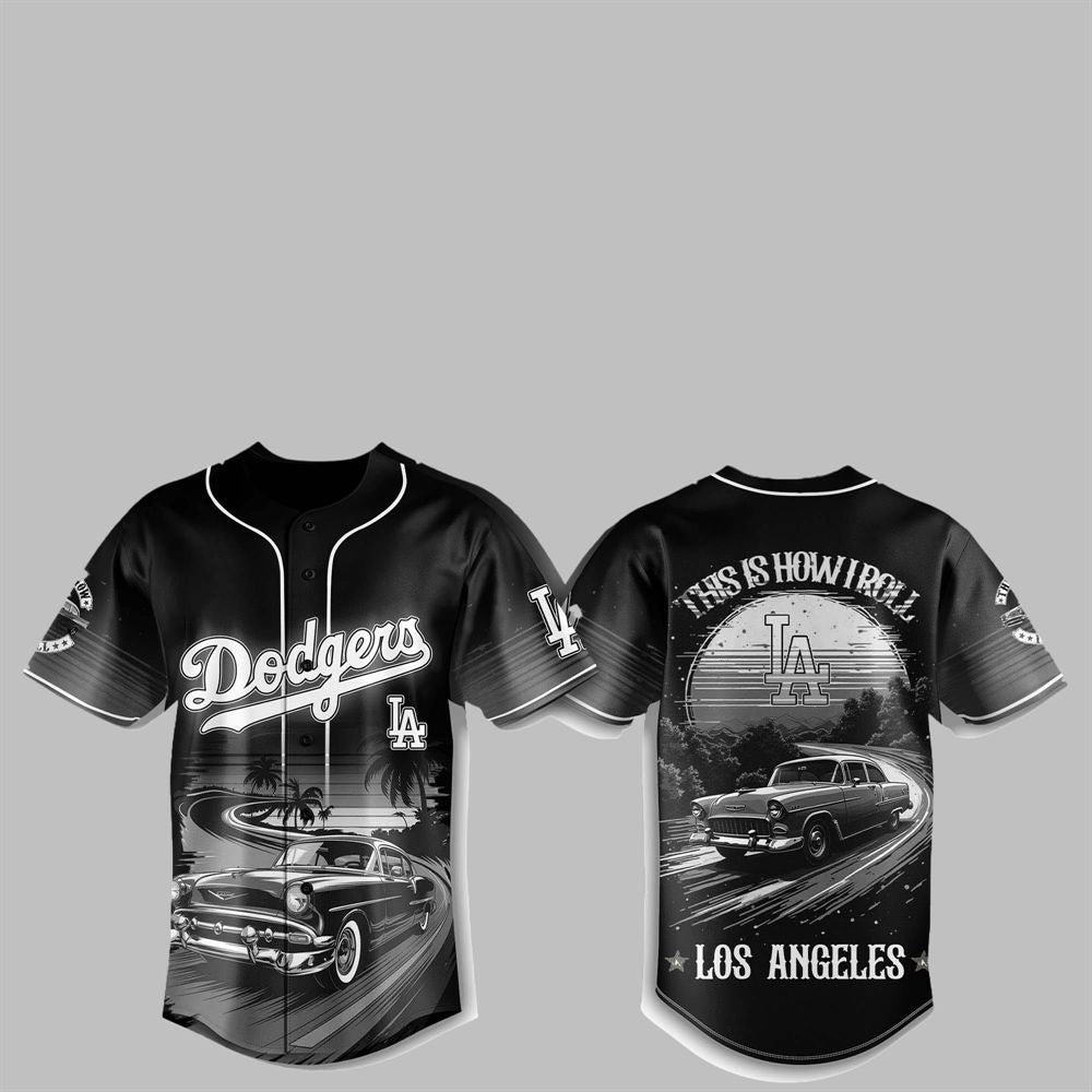 2025 LA Dodgers Classic Car Pride Jersey - Grishko.com