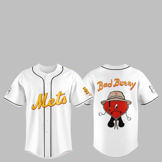 2025 NY Mets Bad Bunny Jersey - Grishko.com