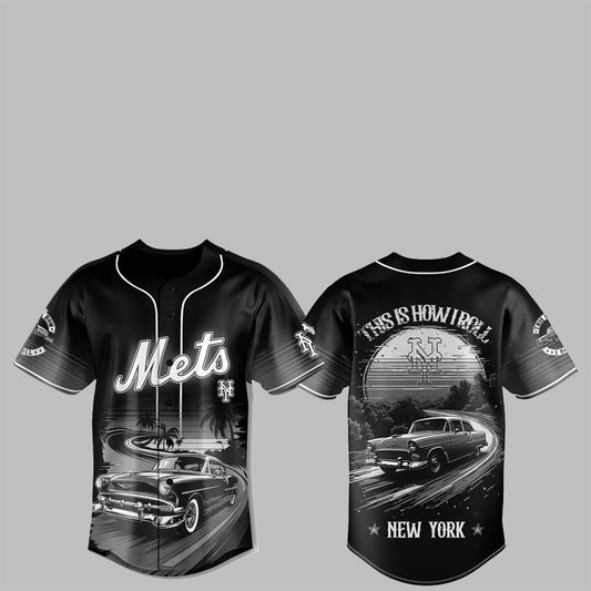 2025 NY Mets Classic Car Pride Jersey - Grishko.com