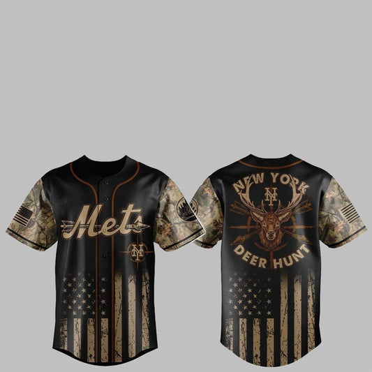 2025 NY Mets Deer Hunting Jersey - Grishko.com
