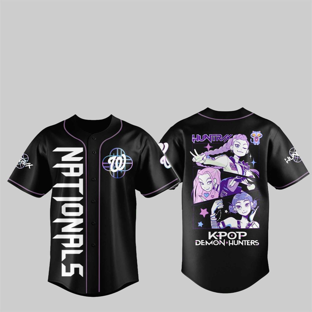 2025 Nationals KPop Demon Hunters Jersey - Grishko.com