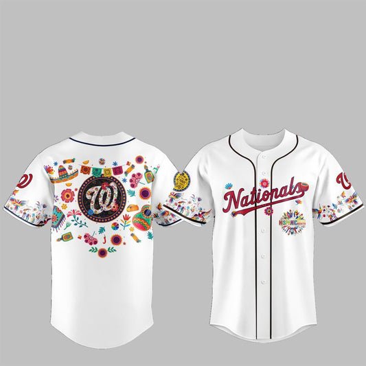 2025 Nationals National Hispanic Heritage Month Jersey - Grishko.com