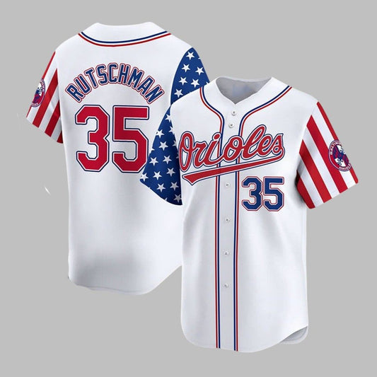2025 Orioles Rutschman Fouth Of July Jersey - Grishko.com