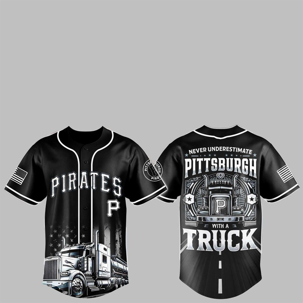 2025 Pirates Nation Truck Driver Appreciation Week Jersey - Grishko.com