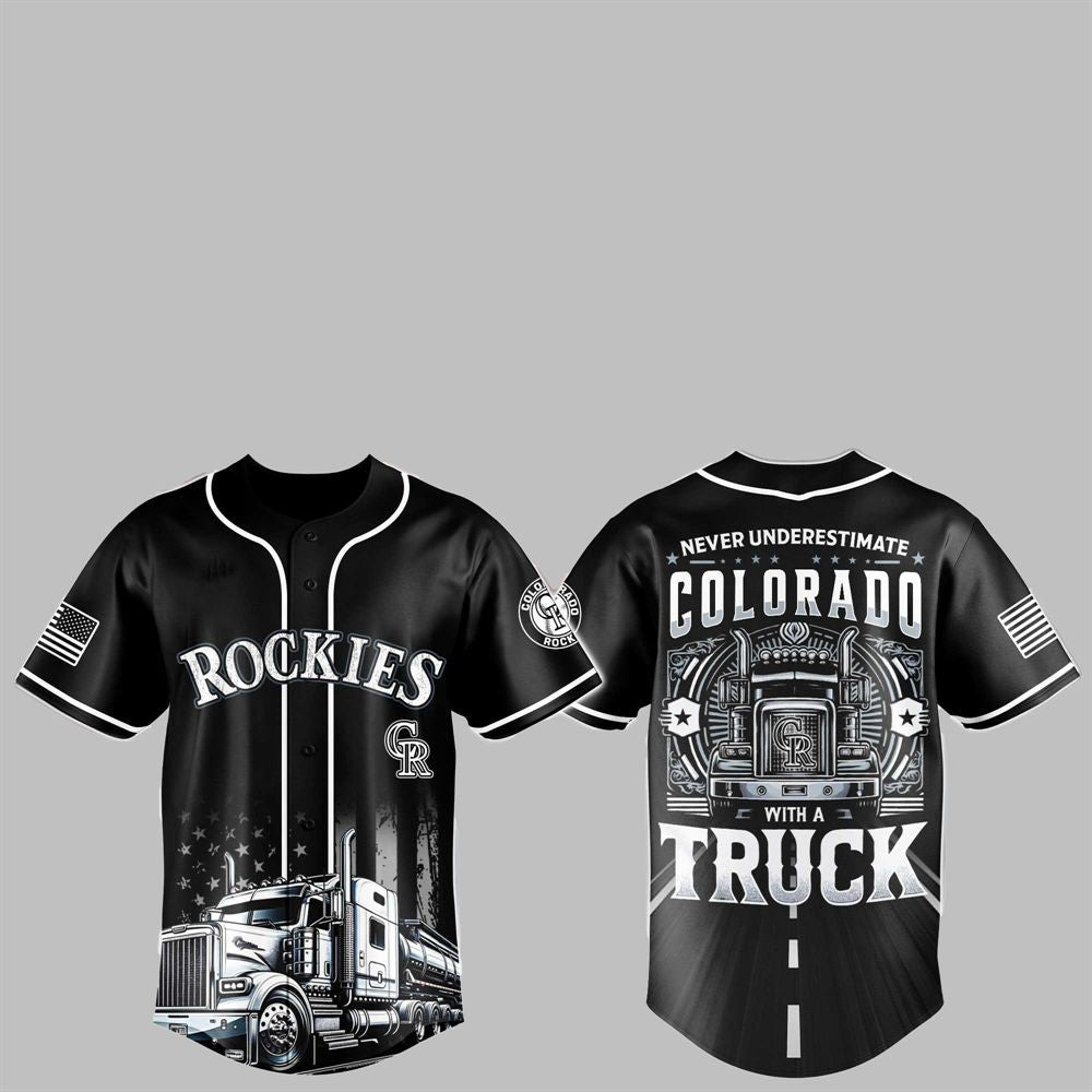 2025 Rockies Nation Truck Driver Appreciation Week Jersey - Grishko.com
