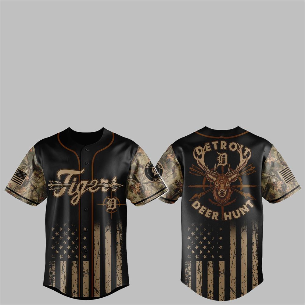 2025 Tigers Deer Hunting Jersey - Grishko.com