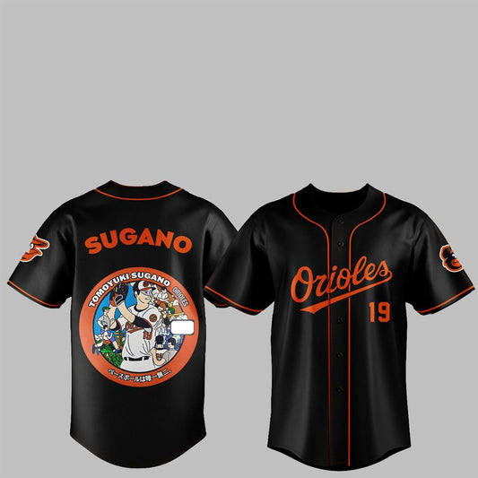 Orioles Japan Rising Stars Tomoyuki Sugano Jersey - Grishko.com