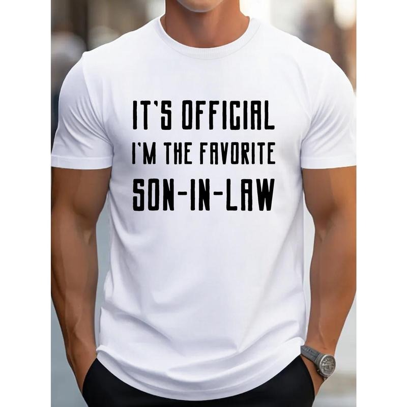 1 pc, 100% cotton T-shirt, favorite son in law G500 pure cotton men's T-shirt comfort fit Made in USA