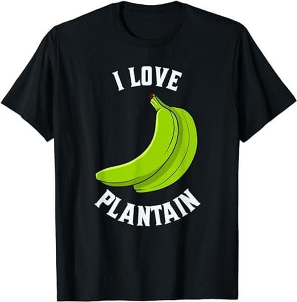 [100% Cotton] Fruit Lover, Plantain Lover, I Love Plantain T-Shirt Hoodie, Sweatshirt | InkThreadWorks.com
