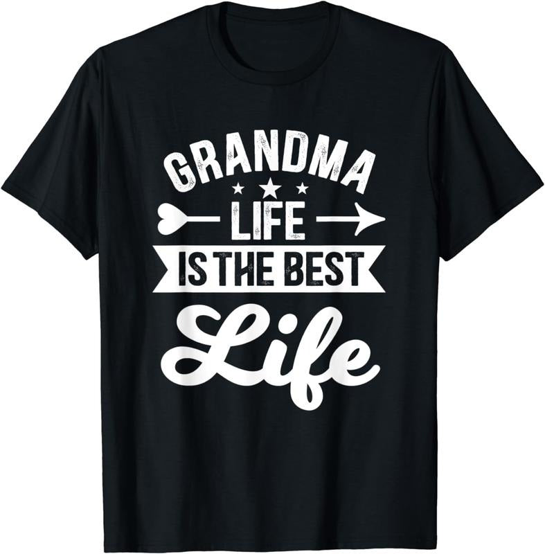 [100% Cotton] Grandma life is the best life T-Shirt Hoodie, Sweatshirt | InkThreadWorks.com