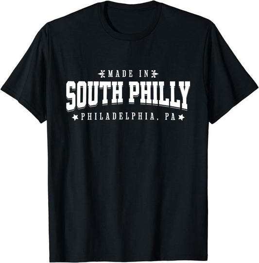 [100% Cotton] Made in South Philly Philadelphia PA Philly Neighborhood T-Shirt Hoodie, Sweatshirt | InkThreadWorks.com
