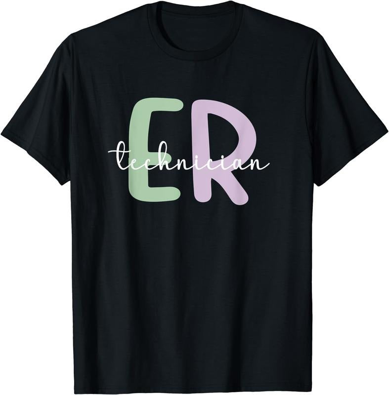 [100% Cotton]Emergency Room Technician ER Technician ER Tech T-Shirt Hoodie, Sweatshirt | InkThreadWorks.com