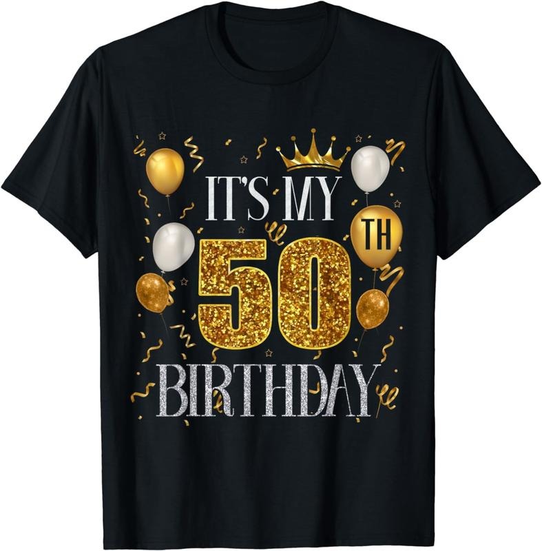 [100% Cotton]Its My 50th Birthday Happy 1973 Birthday Tee For Men Women T-Shirt Hoodie, Sweatshirt | InkThreadWorks.com
