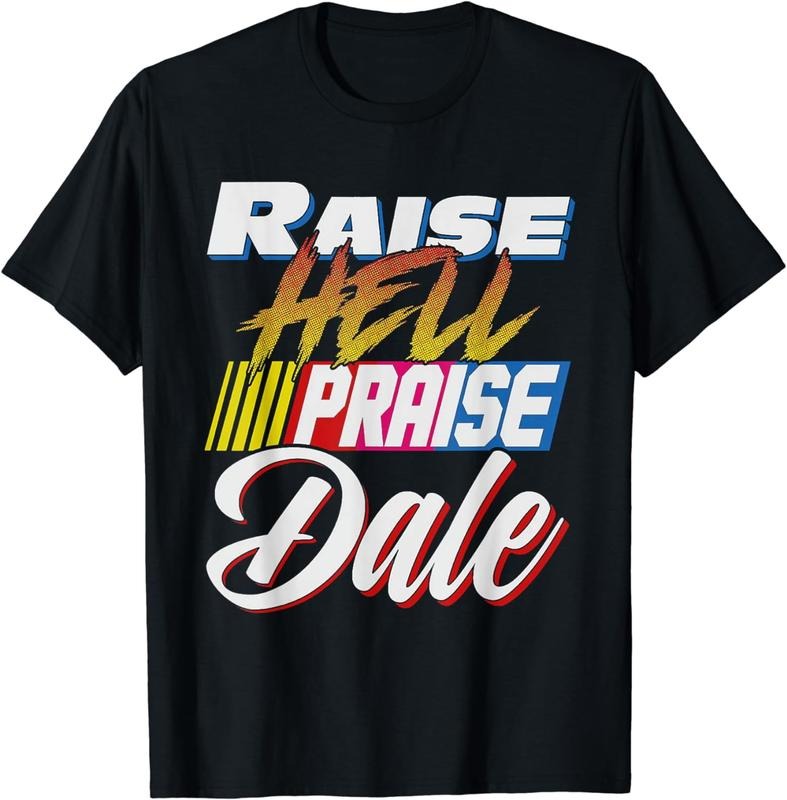 [100% Cotton]Raise Hell Praise Dale Retro Vintage T-Shirt Hoodie, Sweatshirt | InkThreadWorks.com